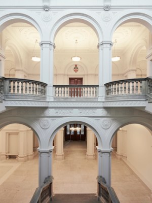 The new Wohl Entrance Hall.