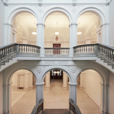 The new Wohl Entrance Hall.