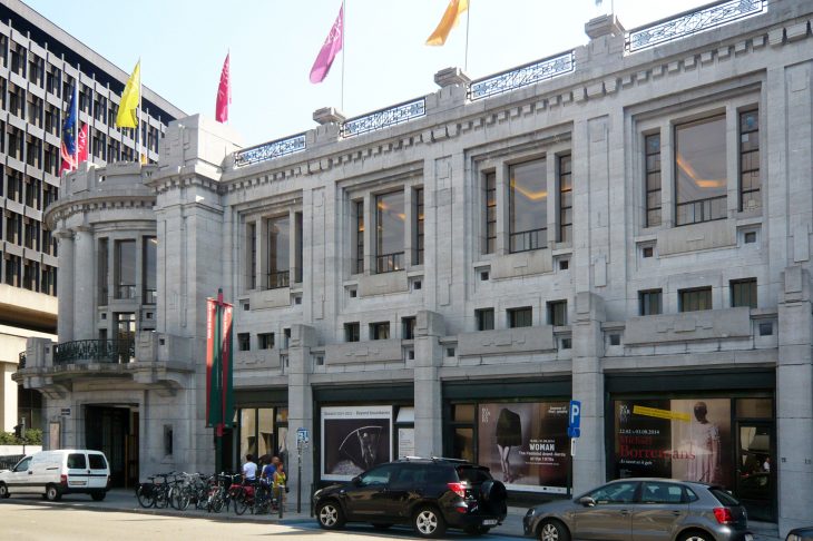 Bozar in Brussels, the planned venue for next year’s BelgianArtPrize exhibition.