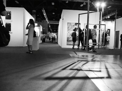 Art Basel Miami Beach, 2016. Photo: Mike Coppola/Getty Images