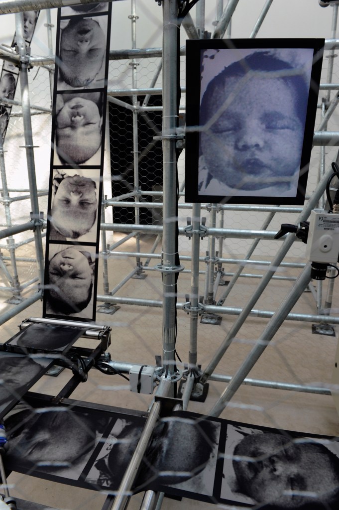 Wheel of Fortune, (2011), Christian Boltanski, photograph of its installation in the French Pavilion at the Venice Biennale, photo: Didier Plowy; courtesy the artist and Marian Goodman Gallery New York, Paris & London; © Christian Boltanski