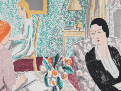 The Schoolroom (detail; 1938), Vanessa Bell. Osborne Samuel, £4,500