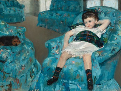 Little Girl in a Blue Armchair, Mary Cassatt