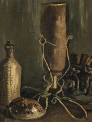 Still Life with Bottles and a Cowrie Shell, Vincent Van Gogh