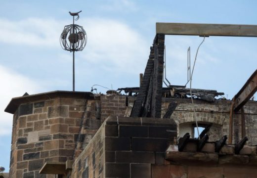 The Glasgow School of Art on 22nd June, photo: © Robert Perry/Getty Images