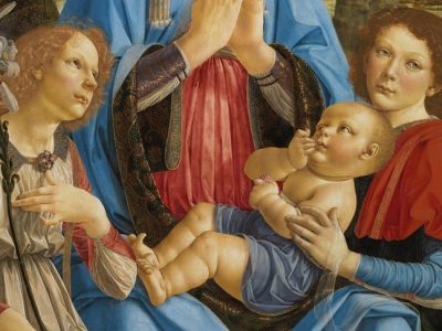 The Virgin and Child with Two Angels