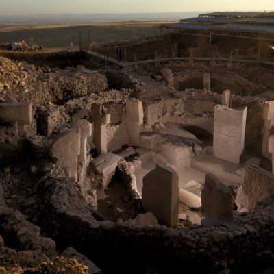 Enclosure C at Göbekli Tepe in southern Turkey, Photo: Vincent J. Musi/National Geographic Creative