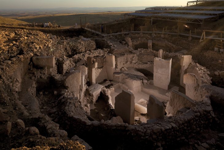 Enclosure C at Göbekli Tepe in southern Turkey, Photo: Vincent J. Musi/National Geographic Creative