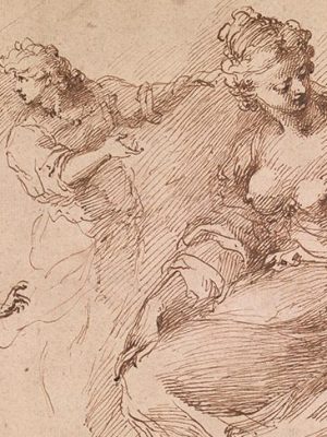 A Sheet of Figure Studies, Peter Oliver