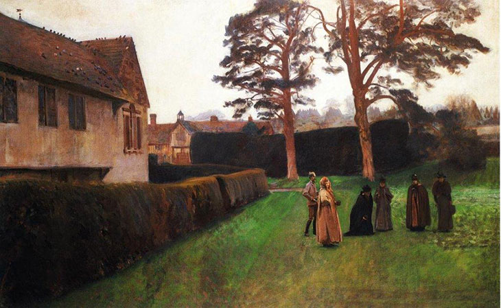 A Game of Bowls (1889), John Singer Sargent.