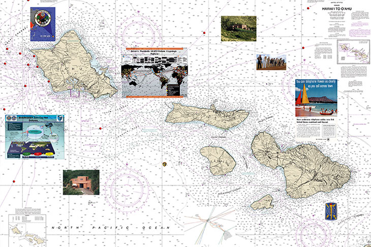 NSA-Tapped Fiber Optic Cable Landing Site, Keawaula, Hawaii, United States (2016), Trevor Paglen. The Metropolitan Museum of Art.