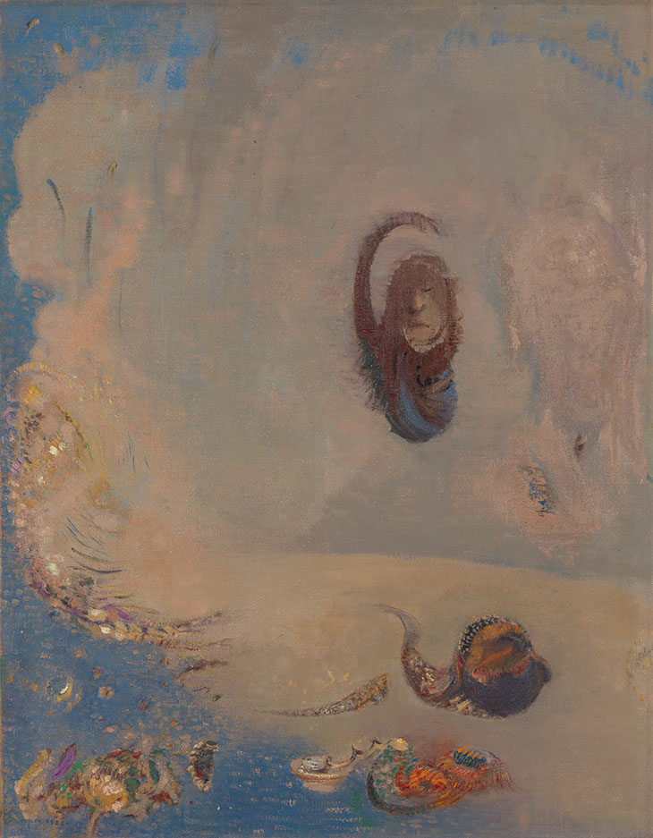 Oannes (c. 1900–10), Odilon Redon. Kröller-Müller Museum, Otterlo