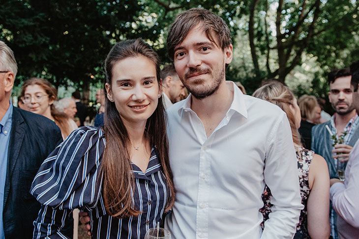 Olga Donskova and Eugenio Re Rebaudengo.