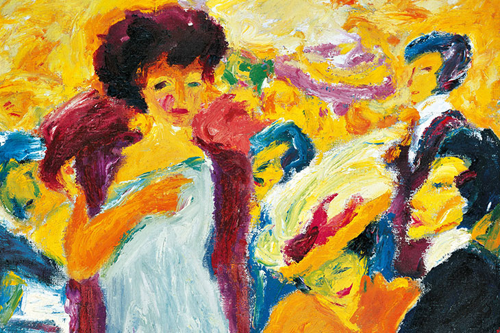 Gesellschaft (Party) (1911), Emil Nolde.