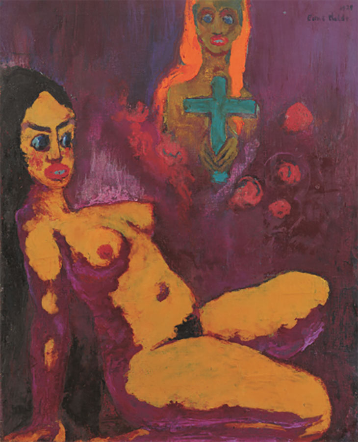 Ekstase (Ecstasy) (1929), Emil Nolde.