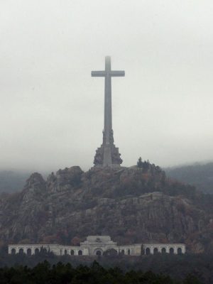 The Valley of the Fallen in Es Escorial, Spain.