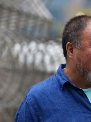 Ai Weiwei photographed in May 2018..