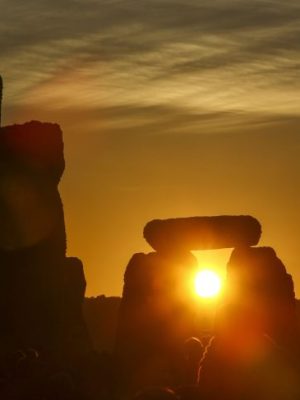 Sunrise at Stonehenge in June 2018. Photo: GEOFF CADDICK/AFP/Getty Images