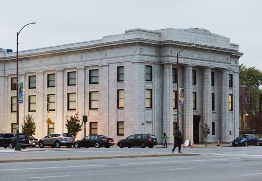 Exterior of the Stony Island Arts Bank