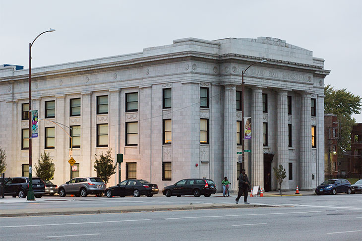 Exterior of the Stony Island Arts Bank