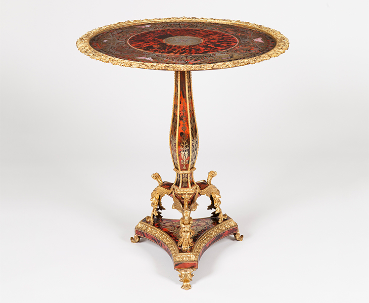 A ‘Boulle’ marquetry guéridon