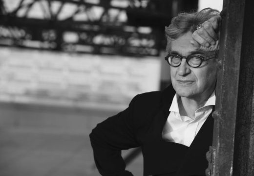 Portrait of Wim Wenders taken in 2015 by Peter Lindbergh, image courtesy Wim Wenders