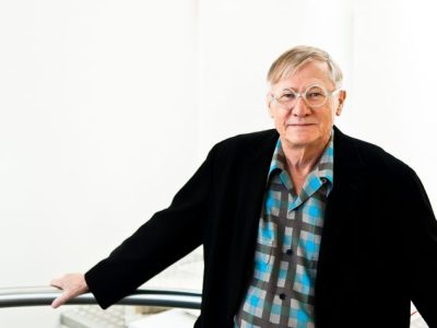 Nicholas Grimshaw, winner of the 2019 Royal Gold Medal for architecture.