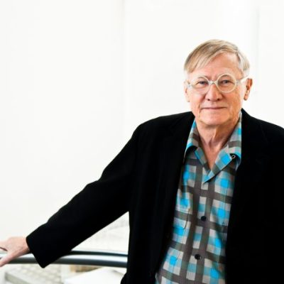 Nicholas Grimshaw, winner of the 2019 Royal Gold Medal for architecture.