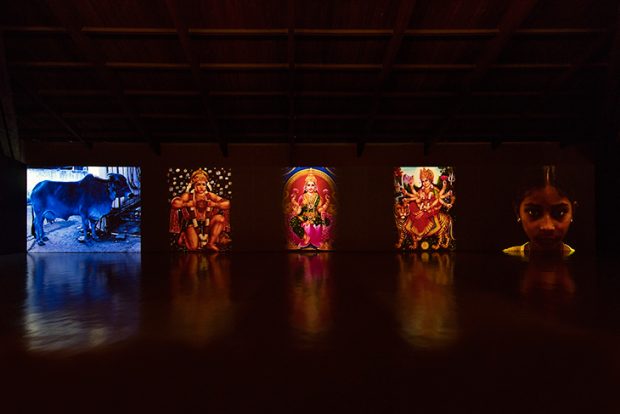 Mother India: Transactions in the Construction of Pain (2005), Nalini Malani, Courtesy the artist; photo: Antonio Maniscalco