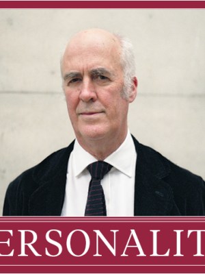 Charles Saumarez Smith photographed at the Royal Academy of Arts, London, by Clare Hewitt.