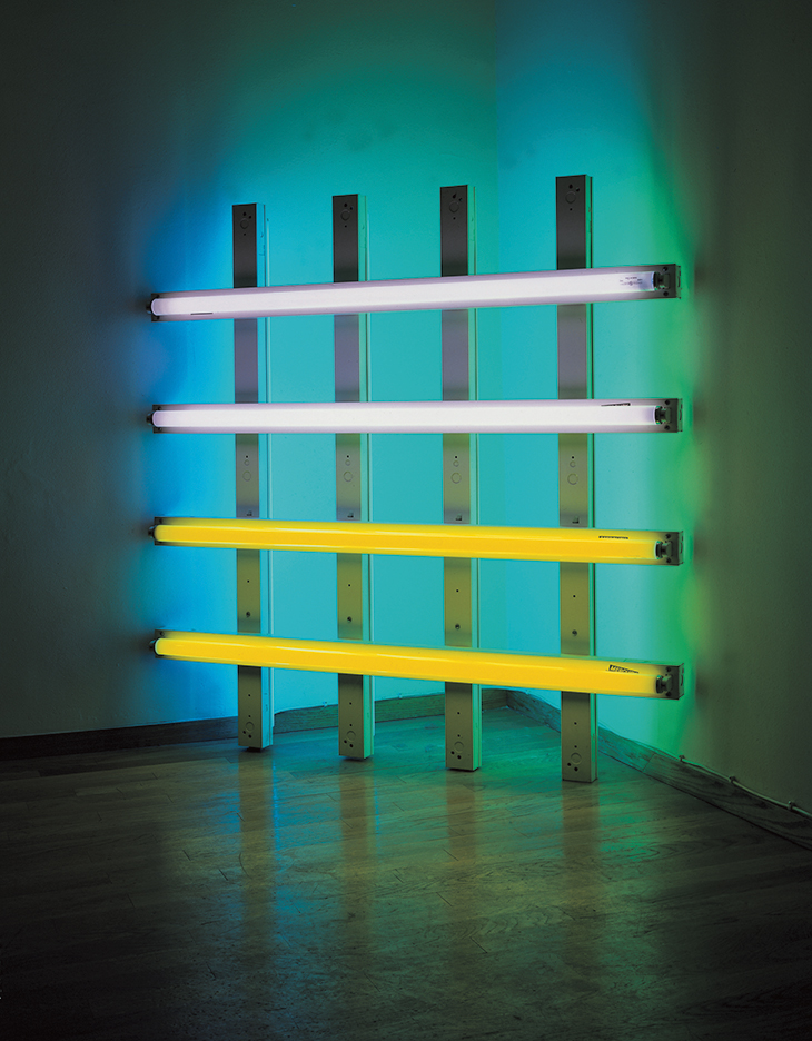 Untitled (in honor of Harold Joachim) 2 (1977), Dan Flavin. Collection FRAC Grand Large – Hauts-de-France, Dunkerque.