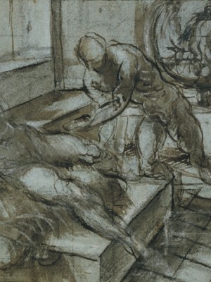 Venus and Vulcan (c. 1545), Jacopo Tintoretto. Kupferstichkabinett, Staatliche Museen zu Berlin
