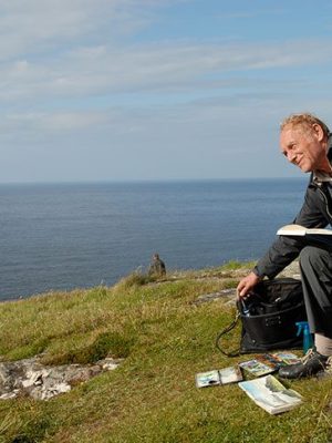 Norman Ackroyd on Malin Head