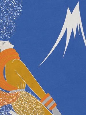 Sports d’Hiver (1933), Erté. Stephen Ongpin Fine Art (£18,000)