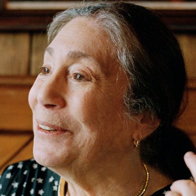 The artist Susan Hiller in 2014.