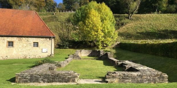 The ruins of the convent at Dalheim.