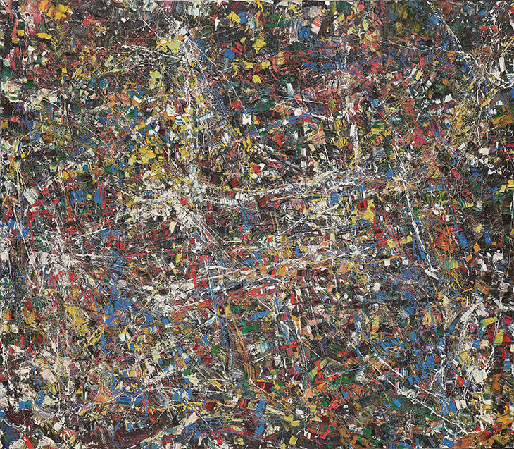 Fifteen Horsepower Citroën (1952), Jean-Paul Riopelle © The estate of Jean-Paul Riopelle/ADAGP Paris 2018