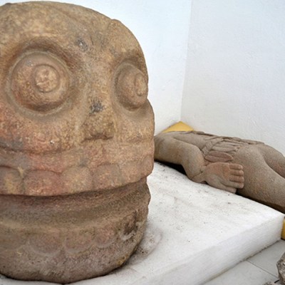 Stone carvings discovered in the Popoloca ruins in Puebla state, photo: Instituto Nacional de Antropología e Historia, Mexico
