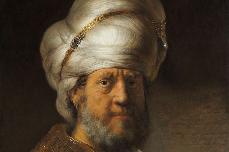 Man in Oriental Dress, (1635), Rembrandt van Rijn, Rijksmuseum, Amsterdam