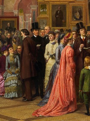 The Private View at the Royal Academy, 1881 (1881–83), William Powell Frith.