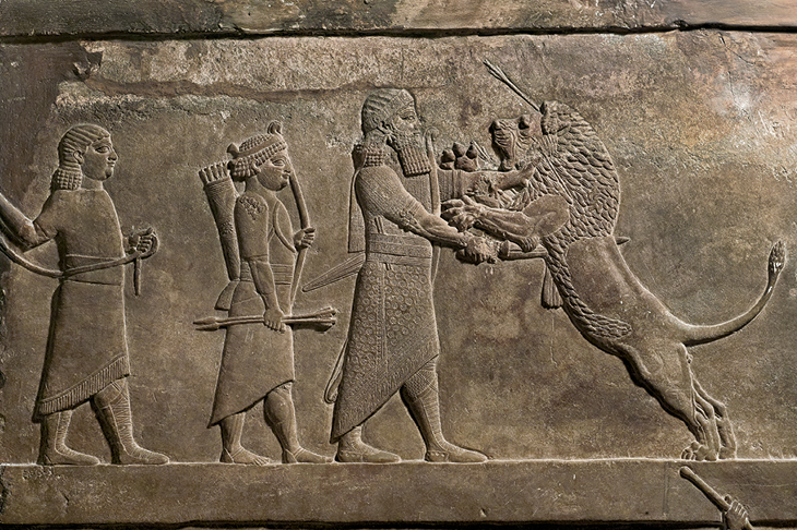 The Assyrian king who kept on killing lions