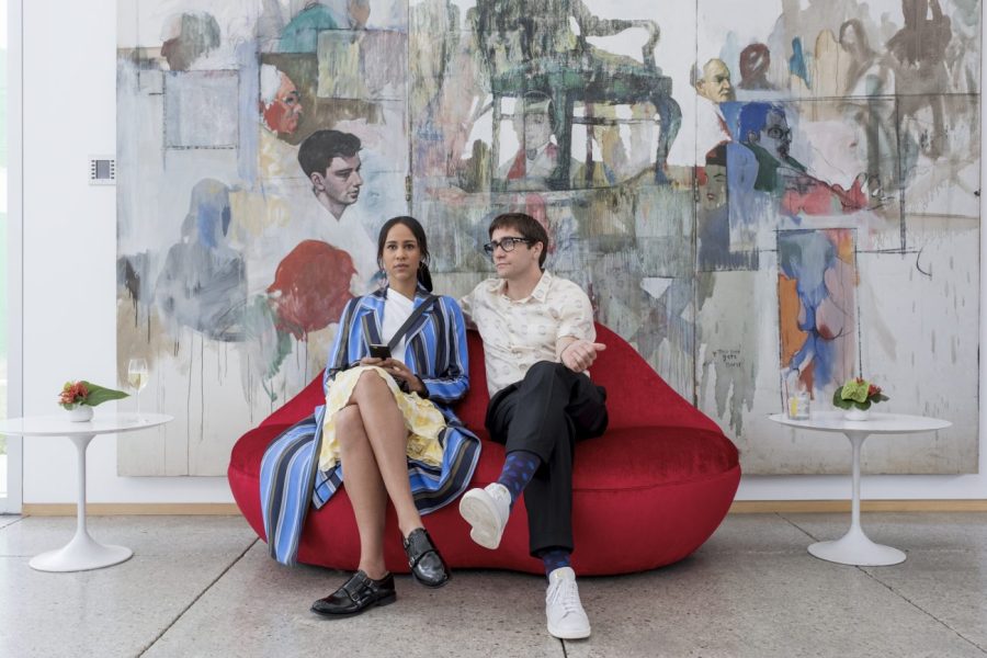 Zawe Ashton and Jake Gyllenhaal in Velvet Buzzsaw.