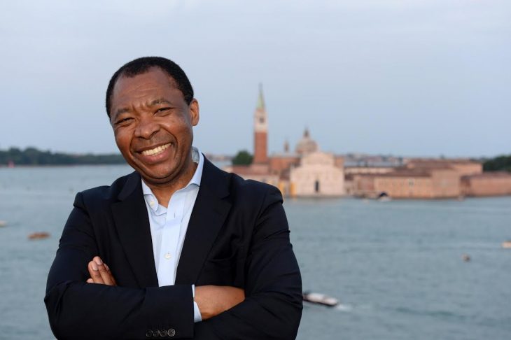 Okwui Enwezor in Venice in 2015.