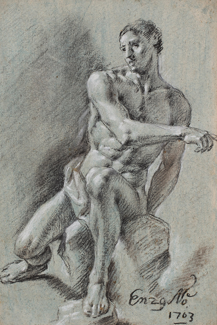 Academic Study (1703), Juan Antonio Conchillos y Falcó. Artur Ramon Art ($36,000)