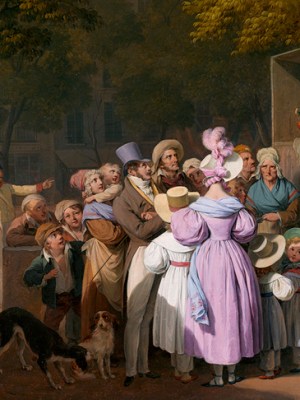 The Poor Cat, (1832), Louis-Léopold Boilly. The Ramsbury Manor Foundation, photo: © The trustees of the Ramsbury Manor Foundation