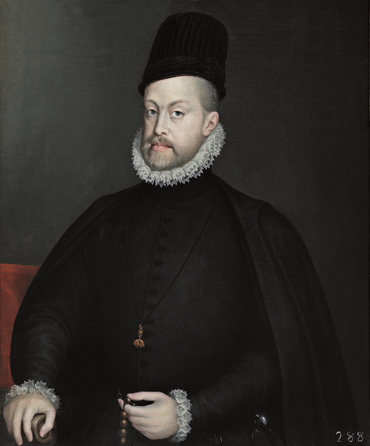 Philip II Sofonisba Anguissola. Museo Nacional del Prado, Madrid