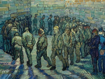 Prisoners Exercising (1890), Vincent van Gogh.