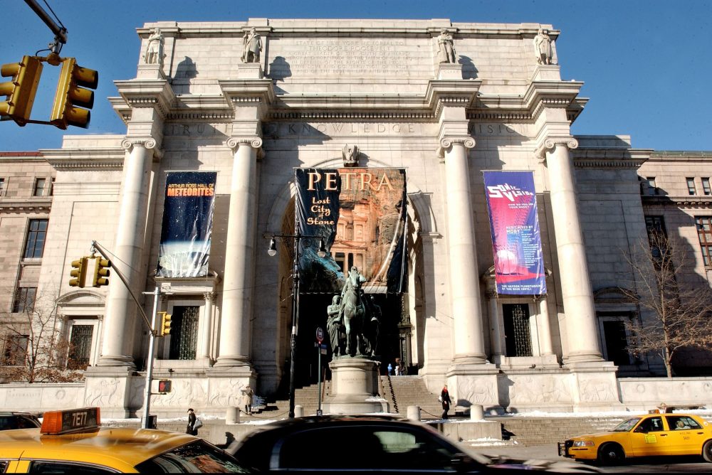 The American Museum of Natural History photographed in 2004.