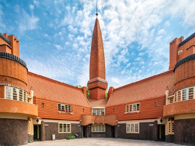 The museum of Het Schip ('The Ship') in Amsterdam, designed by Michel de Klerk and built in 1917–20.