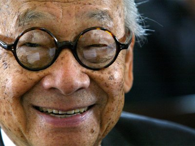 I.M. Pei photographed in 2004.